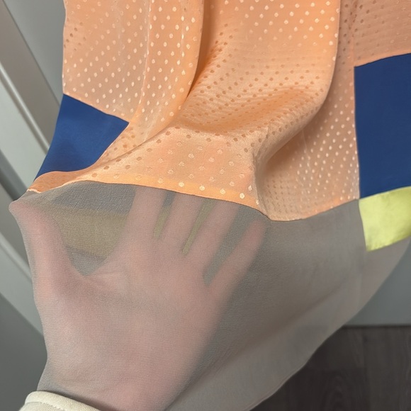 Rebecca Taylor Size 6 Side Zipper 💯 Silk Gorgeous Designer Dress - Picture 9 of 9